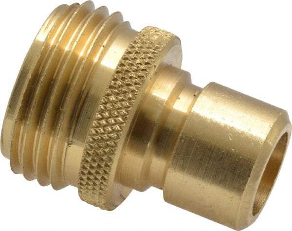 Coilhose Pneumatics - 3/4 NH Garden Hose Connector - Brass - Benchmark Tooling