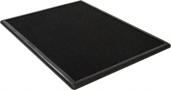 Wearwell - 32" Long x 24" Wide x 1/2" Thick, Dry/Wet Environment, Bristles Pattern Clean Room Matting - Benchmark Tooling