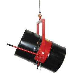 Wesco Industrial Products - 800 Lb Load Capacity, 55 Gal Drum Lifter - 8-1/2" Wide x 36" High, Steel Wheels - Benchmark Tooling