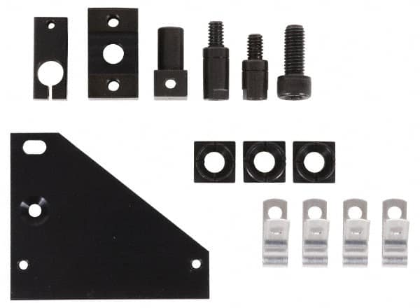 Newall - DRO Brackets & Mounting Hardware Accessory Type: Bracket Kit For Use With: NMS300 DRO; NMS800 DRO; Microsyn Encoder - Benchmark Tooling