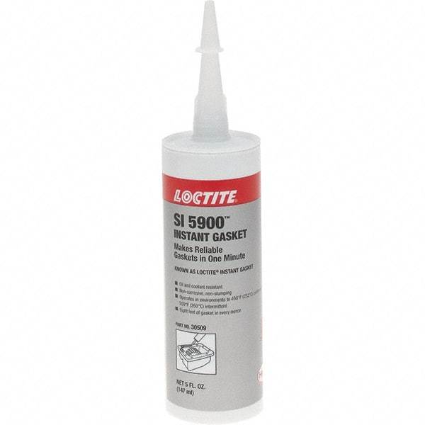 Loctite - 5 oz Cartridge Black RTV Silicone Gasket Sealant - Benchmark Tooling