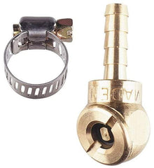 Coilhose Pneumatics - Air Hose Chuck & Worm Drive Clamp - 1/4" Thread - Benchmark Tooling