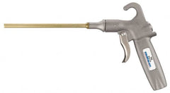 Guardair - 120 Max psi Safety Shield Pistol Grip Blow Gun - 1/4 NPT, 6" Tube Length, Aluminum Body/Brass Extension - Benchmark Tooling