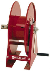 Reelcraft - 100' Manual Hose Reel - 5,000 psi, Hose Not Included - Benchmark Tooling