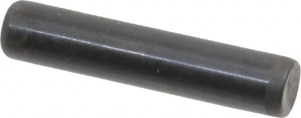 Holo-Krome - 5/16" Diam x 1-1/2" Pin Length 4000 Alloy Steel Oversized Dowel Pin - Black Luster Finish, C 47-58 & C 60 (Surface) Hardness, 1 Beveled & 1 Rounded End - Benchmark Tooling