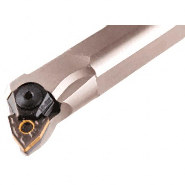 Iscar - 1.46" Min Bore Diam, 14" OAL, 1-1/4" Shank Diam, A-MWLN Indexable Boring Bar - 1.77" Max Bore Depth, WNM.. 43.. Insert, Wedge Holding Method - Benchmark Tooling