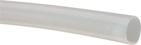 Value Collection - 3/8" ID x 7/16" OD, 1/32" Wall Thickness, Cut to Length (50' Standard Length) PTFE Tube - Natural White, 60 Hardness - Benchmark Tooling