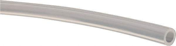 Made in USA - 1/8" ID x 3/16" OD, 1/32" Wall Thickness, Cut to Length (50' Standard Length) PTFE Tube - Translucent, 55 Hardness - Benchmark Tooling