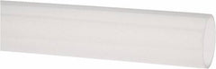 Made in USA - 7/8" ID x 31/32" OD, 3/64" Wall Thickness, Cut to Length (50' Standard Length) PTFE Tube - Translucent, 56 Hardness - Benchmark Tooling