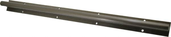 Pacific Bearing - 3/4" Shaft Diam, 1-3/4" Base Width, Ceramic Coated, Aluminum Shaft, Aluminum Rail, Round Shaft Assemblies - 0.221" Mounting Hole Diam, 24" Long - Benchmark Tooling