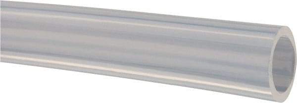 Made in USA - 3/8" ID x 1/2" OD, 1/16" Wall Thickness, Cut to Length (50' Standard Length) PTFE Tube - Translucent, 56 Hardness - Benchmark Tooling