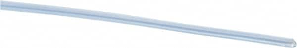 Made in USA - 1/64" ID x 0.033" OD, Cut to Length (500' Standard Length) PTFE Tube - Natural White, 60 Hardness - Benchmark Tooling