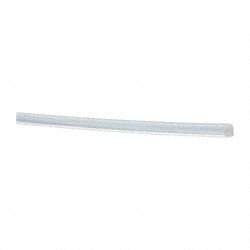 Made in USA - 0.076" ID x 0.1" OD, 0.012" Wall Thickness, Cut to Length (500' Standard Length) PTFE Tube - Natural White, 60 Hardness - Benchmark Tooling