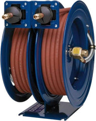 CoxReels - 50' Spring Retractable Hose Reel - 300 psi, Hose Included - Benchmark Tooling