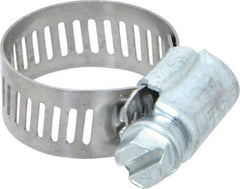 IDEAL TRIDON - SAE Size 10, 9/16 to 1-1/16" Diam, Carbon Steel Worm Drive Clamp - 1/2" Wide, Series 600 - Benchmark Tooling