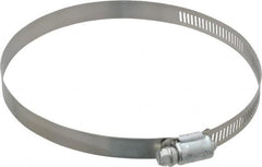 IDEAL TRIDON - SAE Size 80, 3-1/2 to 5-1/2" Diam, Carbon Steel Worm Drive Clamp - 1/2" Wide, Series 600 - Benchmark Tooling