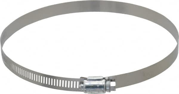 IDEAL TRIDON - SAE Size 96, 4-1/2 to 6-1/2" Diam, Carbon Steel Worm Drive Clamp - 1/2" Wide, Series 600 - Benchmark Tooling