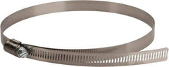 IDEAL TRIDON - SAE Size 116, 5-3/4 to 7-3/4" Diam, Stainless Steel Worm Drive Clamp - 1/2" Wide, Material Grade 201, Series 611 - Benchmark Tooling