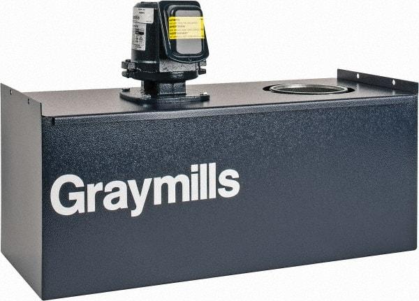 Graymills - 10 Gallon Tank Capacity, Coolant Pump/Motor - 24" Tank Length x 9-3/4" Tank Width x 16" Tank Height - Benchmark Tooling