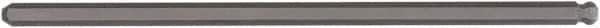 Bondhus - 3/8" Ball End Hex Screwdriver Bit - 3/8" Drive, 8" OAL - Benchmark Tooling