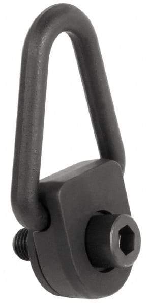American Drill Bushing - 1,000 Lbs. Load Limit, Side Pull Hoist Ring - 3/8-16 Inch Thread Size, 1-1/2 Inch Diameter Ring - Benchmark Tooling