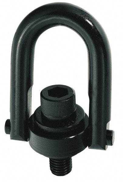 American Drill Bushing - 31,500 kg Rated Load Capacity , M72 x 6.0 Thread Size Safety Engineered - 132 mm Thread Length, 95-1/4 mm Radius, 495.3 mm Ring Height, 215.39 mm Ring Opening, 330.2 mm Ring Width, 184.15 mm Mount Surface Diameter - Benchmark Tooling