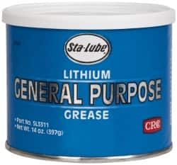 CRC - 14 oz Can Lithium General Purpose Grease - Amber, 300°F Max Temp, NLGIG 2, - Benchmark Tooling