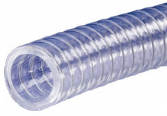 Kuriyama of America - 3/8" ID x 0.6" OD, 100' Long, PVC Tube - Clear, 100 Max psi - Benchmark Tooling