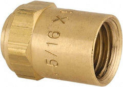 Dixon Valve & Coupling - Reusable Hose Hose Ferrule - 5/16" Hose ID x 9/16" Hose OD - Benchmark Tooling