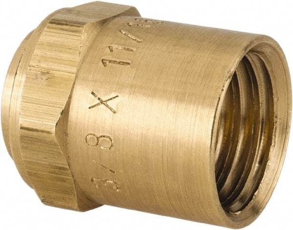 Dixon Valve & Coupling - Reusable Hose Hose Ferrule - 3/8" Hose ID x 11/16" Hose OD - Benchmark Tooling