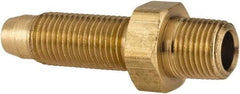 Dixon Valve & Coupling - 1/8 NPTF, Reusable Hose Male Stem - 1/4" Hose ID - Benchmark Tooling