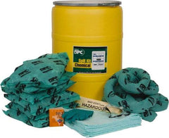 Brady SPC Sorbents - 38 Gal Capacity Hazardous Materials Spill Kit - 55 Gal Drum - Benchmark Tooling