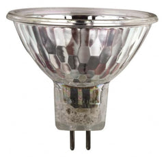 Philips - 50 Watt Halogen Commercial/Industrial 2 Pin Lamp - 3,100°K Color Temp, 850 Lumens, 12 Volts, Dimmable, MR16, 3,000 hr Avg Life - Benchmark Tooling