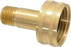 Cerro - 1/4 MPT & 3/4 FGHT Garden Hose Fitting - Brass, Female Hose to Male Pipe Swivel Connector - Benchmark Tooling