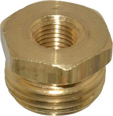 Dixon Valve & Coupling - 1/4 NPTF & 3/4 NH Garden Hose Fitting - Brass, Male Hose to Female Pipe Connector - Benchmark Tooling