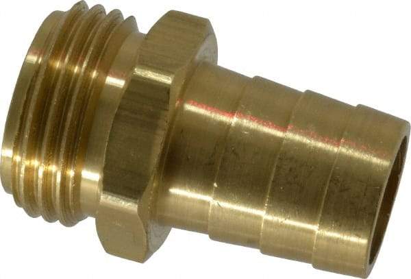 Dixon Valve & Coupling - 3/4 NH Garden Hose Fitting - Brass, Short Shank Male Connector - Benchmark Tooling