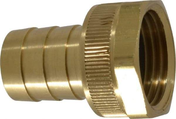 Dixon Valve & Coupling - 3/4 NH Garden Hose Fitting - Brass, Short Shank Female Swivel Connector - Benchmark Tooling