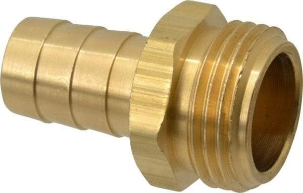 Dixon Valve & Coupling - 3/4 NH Garden Hose Fitting - Brass, Short Shank Male/Female Set Connector - Benchmark Tooling