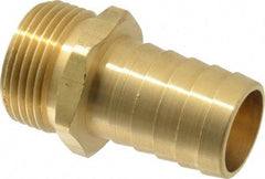 Dixon Valve & Coupling - 1 NH Garden Hose Fitting - Brass, Standard Shank Male/Female Set Connector - Benchmark Tooling