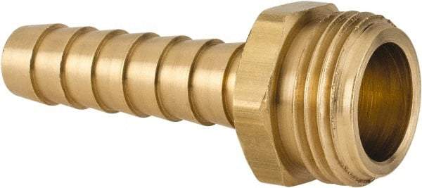 Dixon Valve & Coupling - 3/4 NH Garden Hose Fitting - Brass, Long Shank Male Connector - Benchmark Tooling