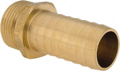 Dixon Valve & Coupling - 1 NH Garden Hose Fitting - Brass, Long Shank Male Connector - Benchmark Tooling