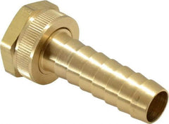 Dixon Valve & Coupling - 3/4 NH Garden Hose Fitting - Brass, Long Shank Female Swivel Connector - Benchmark Tooling