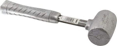 American Hammer - 6 Lb Head 2" Face Lead Alloy Nonmarring Lead Hammer - 12" OAL, Aluminum Handle - Benchmark Tooling