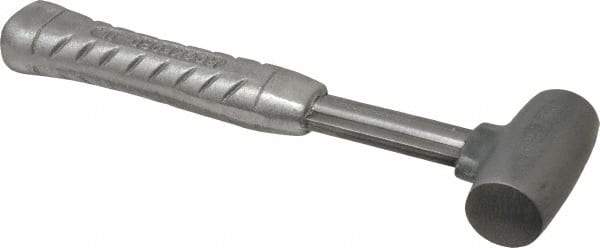 American Hammer - 1-1/2 Lb Head 1" Face Zinc Aluminum Alloy Nonmarring Hammer - 11-1/2" OAL, Aluminum Handle - Benchmark Tooling