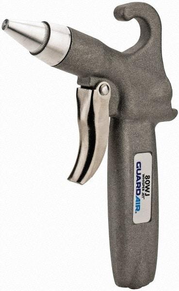 Guardair - 150 Max psi Solid Conical Pistol Grip Blow Gun - 1/4 NPT, Aluminum - Benchmark Tooling