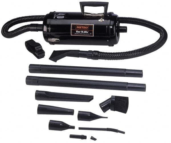 MetroVac - Canister Vacuum Cleaner - 4 hp, Accessories Included - Benchmark Tooling