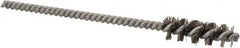 Schaefer Brush - 1/8 Inch Inside Diameter, 5/16 Inch Actual Brush Diameter, Carbon Steel, Power Fitting and Cleaning Brush - 1/8 Shank Diameter, 3-5/8 Inch Long, Twisted Wire Stem, 1/4 Inch Refrigeration Outside Diameter - Benchmark Tooling