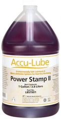 Accu-Lube - Accu-Lube Power Stamp II, 1 Gal Bottle Stamping Fluid - Water Soluble, For Machining - Benchmark Tooling