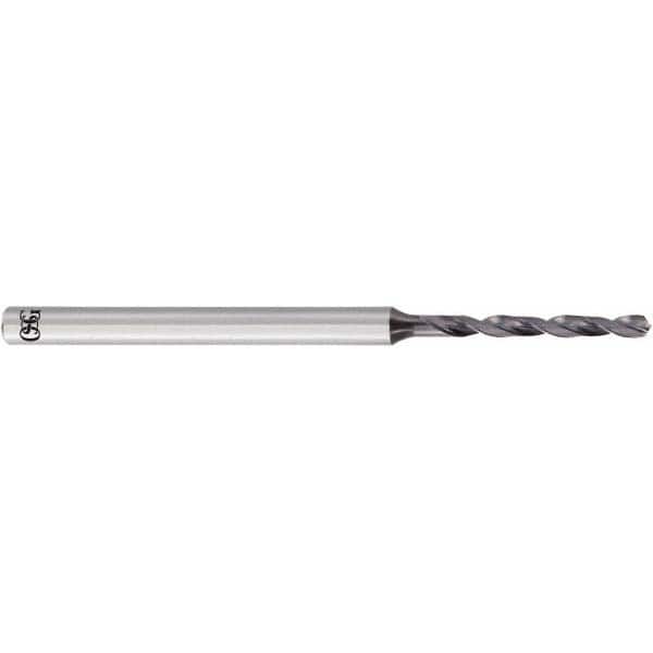 OSG - 2.13mm, 120° Point, Solid Carbide Micro Drill Bit - Benchmark Tooling