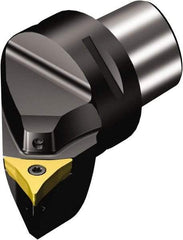 Sandvik Coromant - Right Hand Cut, Size C6, CP-A1108 Insert Compatiblity, Modular Turning & Profiling Cutting Unit Head - 45mm Ctr to Cutting Edge, 65mm Head Length, Through Coolant, Series CoroTurn Prime - Benchmark Tooling